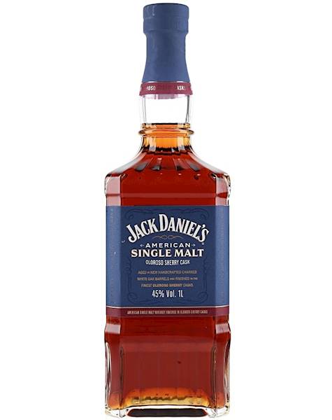 JACK DANIEL'S SINGLE MALT OLOROSO SHERRY CASK 45% 1L