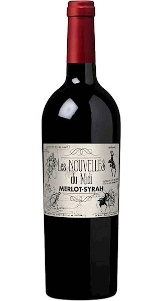 LES NOUVELLES DU MIDI MERLOT-SYRAH 0,75L
