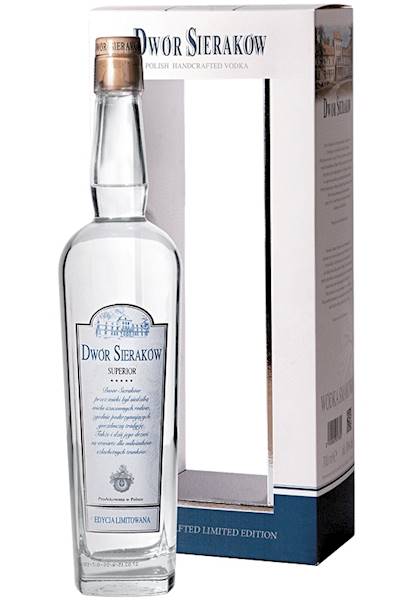 DWÓR SIERAKÓW SUPERIOR 40% 0,70L W PUDEŁKU