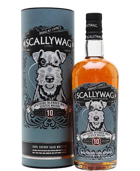 SCALLYWAG 10-LETNI SMALL BATCH SHERRY CASK MATURED 46% 0,70L
