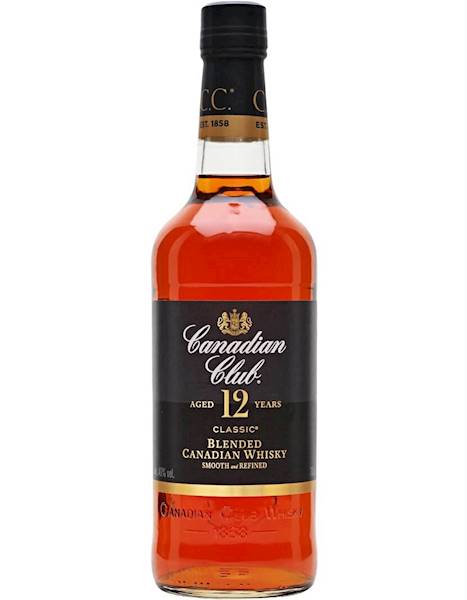 CANADIAN CLUB 12-LETNI CLASSIC 40% 0,70L
