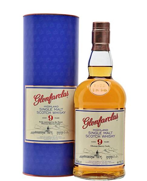 GLENFARCLAS 9-LETNI OLOROSO SHERRY CASKS 44,1% 0,70L