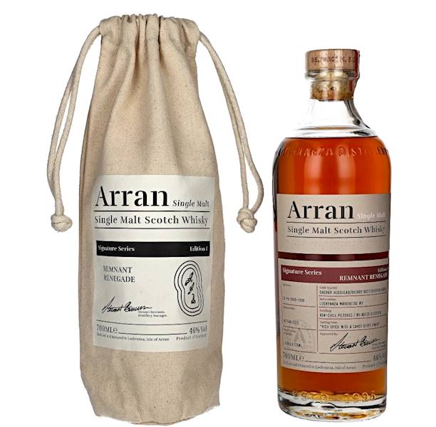 ARRAN REMNANT RENEGADE SIGNATURE SERIES 46% 0,70L