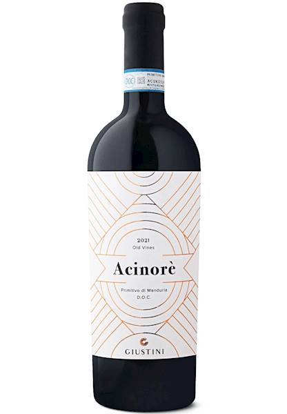 GIUSTINI ACINORE PRIMITIVO DI MANDURIA 0,75L