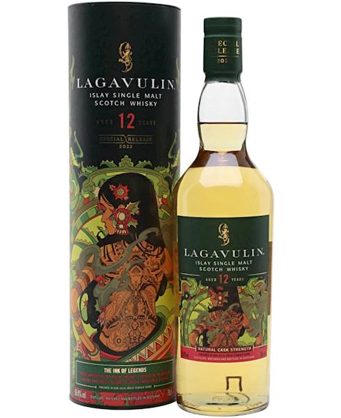 LAGAVULIN 12-LETNI THE INK OF LEGENDS 2023 56,4% 0,70L