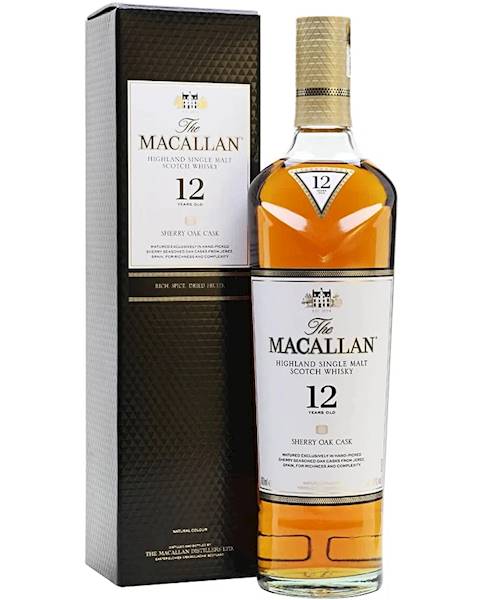 MACALLAN 12-LETNI SHERRY OAK CASK 40% 0,70L