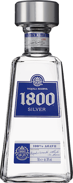 1800 TEQUILA RESERVA BLANCO 38% 0,70L