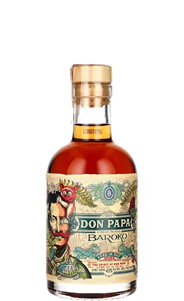 DON PAPA BAROKO RUM 40% 0,20L