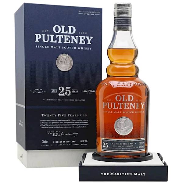 OLD PULTENEY 25-LETNI 46% 0,70L