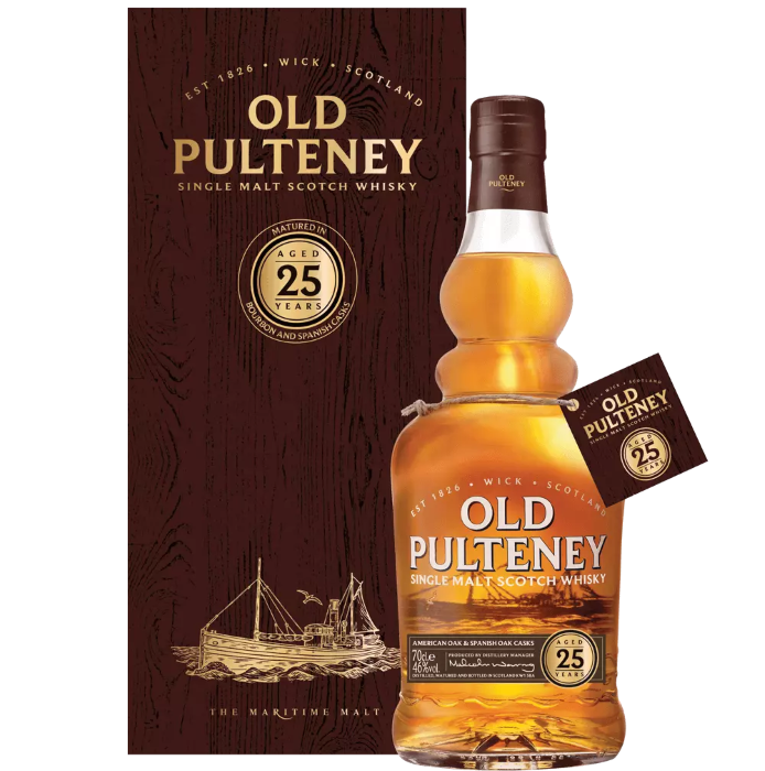 OLD PULTENEY 25-LETNI 46% 0,70L