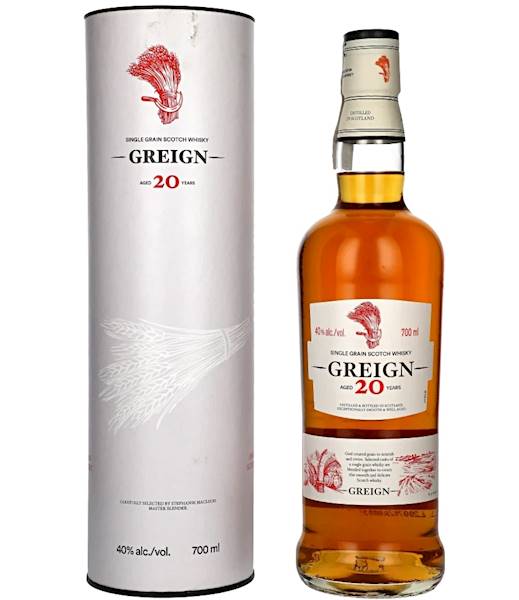 GREIGN 20-LETNI SINGLE GRAIN WHISKY 40% 0,70L