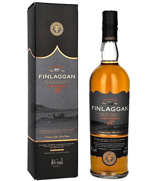 FINLAGGAN CASK STRENGTH SINGLE MALT WHISKY 58% 0,70L