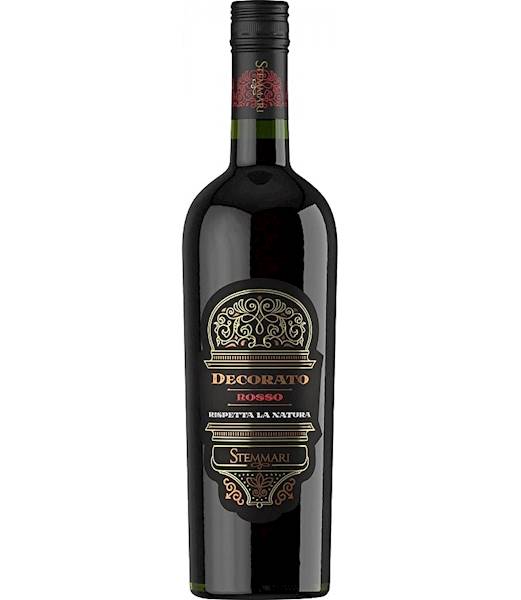 STEMMARI DECORATO ROSSO 0,75L