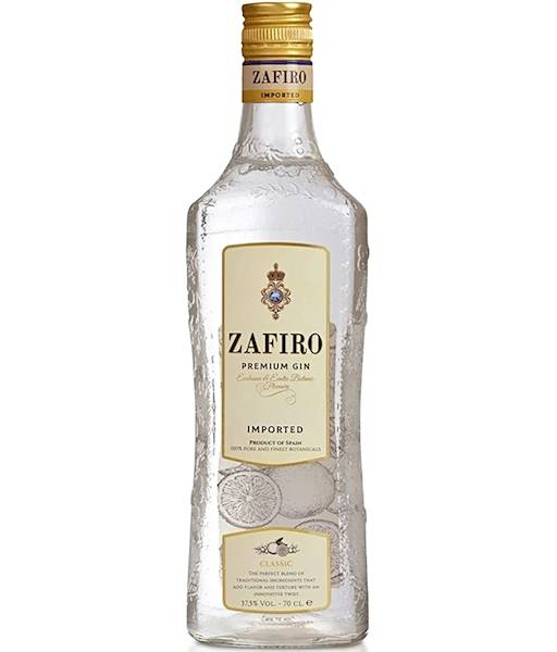 ZAFIRO CLASSIC GIN 37,5% 0,70L