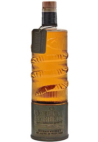 AMERICAN BARRELS SMALL BATCH BOURBON 45% 0,75L