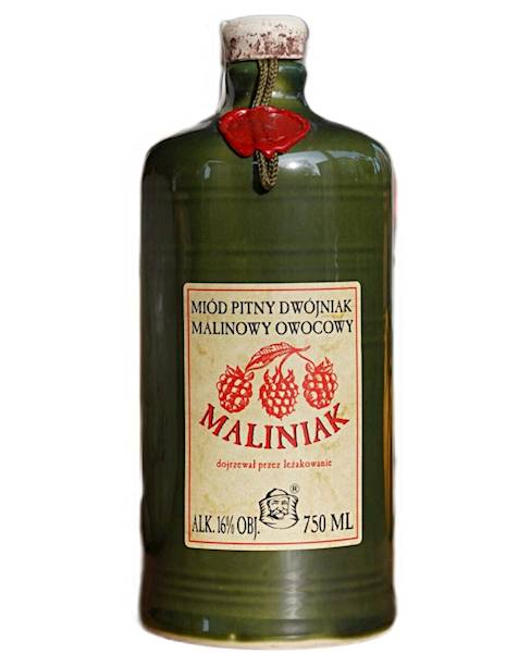 MIÓD PITNY DWÓJNIAK MALINIAK KAMIONKA 0,75L