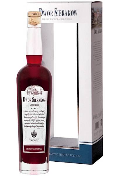 DWÓR SIERAKÓW CZARNY BEZ 40% 0,70L W PUDEŁKU