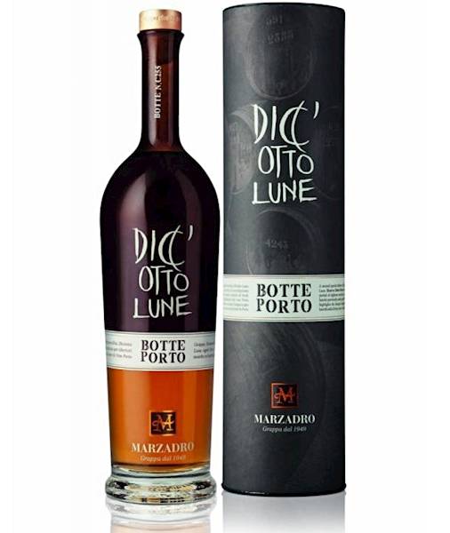 MARZADRO DICIOTTO LUNE GRAPPA RISERVA BOTTE PORTO 42% 0,70L