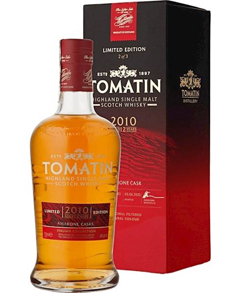 TOMATIN 12-LETNI ITALIAN COLLECTION AMARONE CASK 46% 0,70L