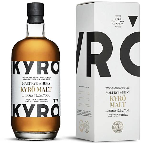 KYRO MALT RYE WHISKY 47,2% 0,70L