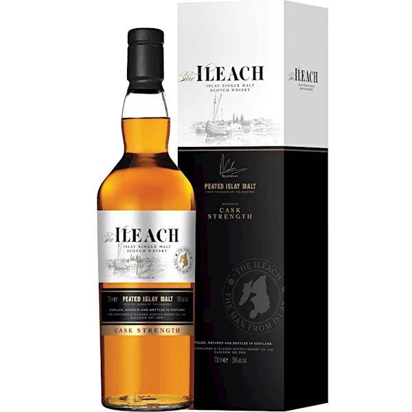 ILEACH CASK STRENGTH SINGLE MALT WHISKY 58% 0,70L