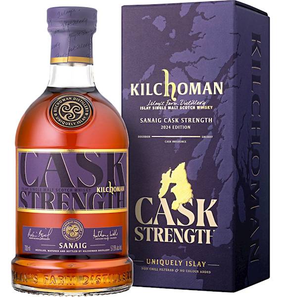 KILCHOMAN SANAIG CASK STRENGTH 57,8% 0,70L