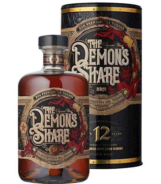 THE DEMON'S SHARE RUM 12-LETNI 41% 0,70L