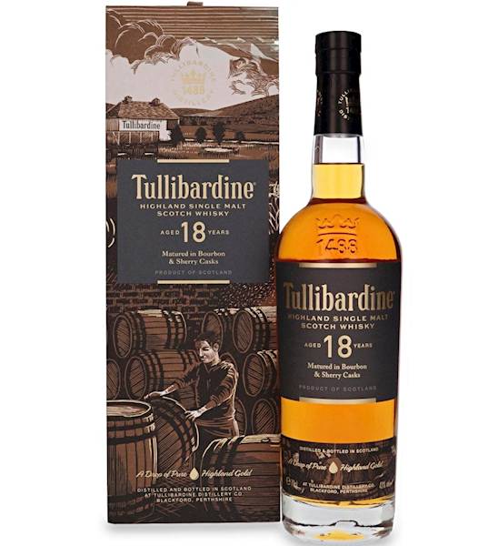 TULLIBARDINE 18-LETNI 43% 0,70L