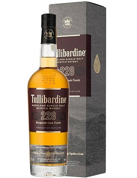 TULLIBARDINE 228 BURGUNDY CASK FINISH 43% 0,70L