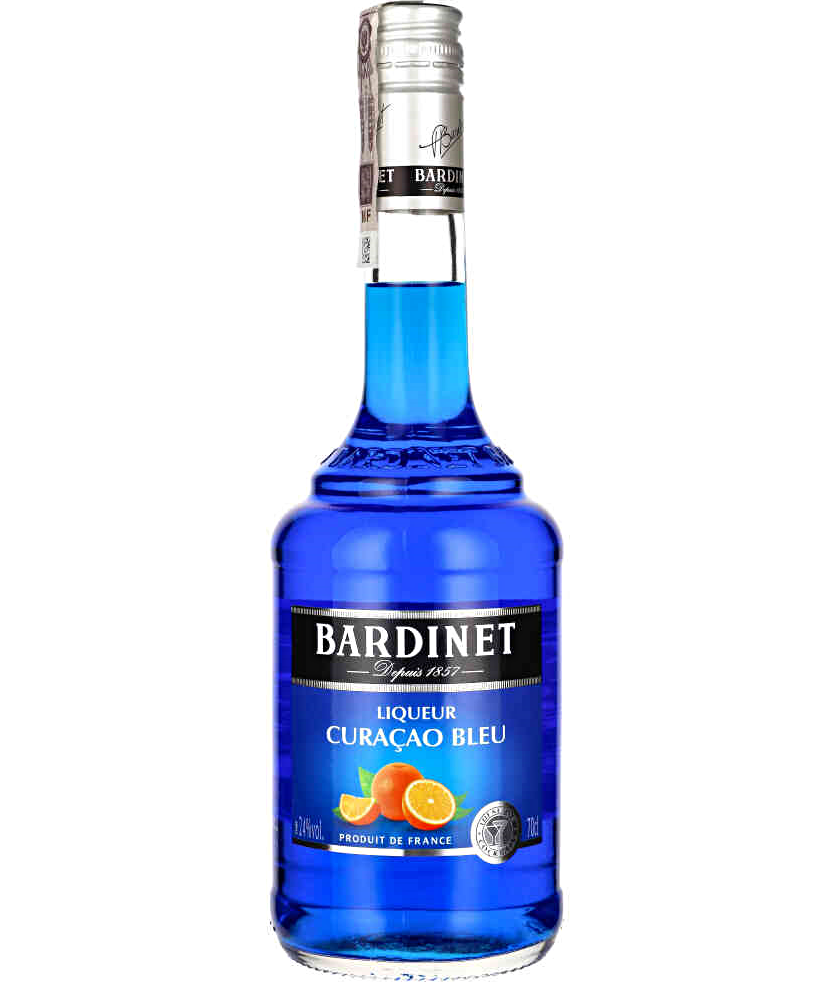 BARDINET CURACAO BLEU LIQUEUR 24% 0,70L