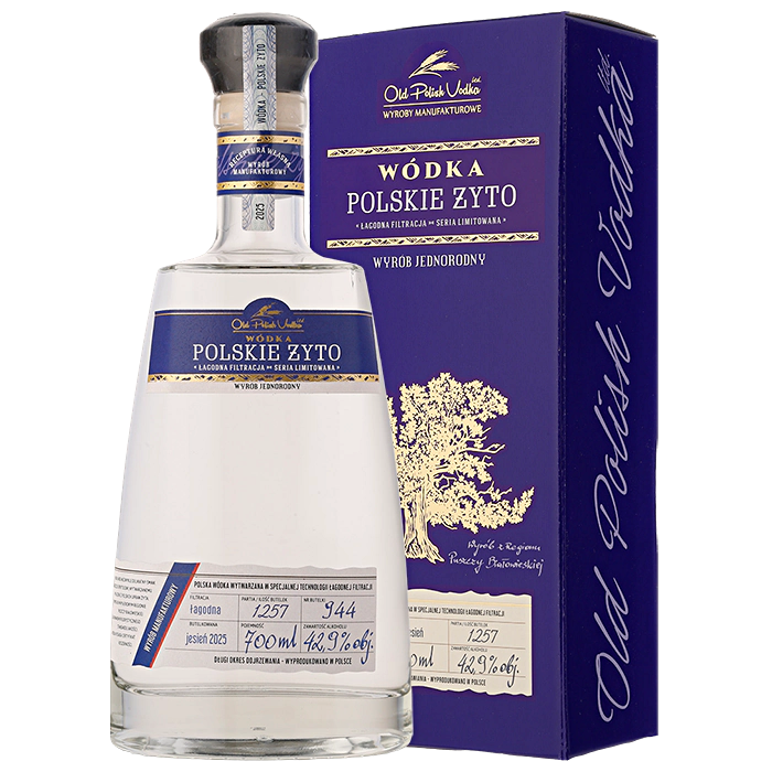 WÓDKA POLSKIE ŻYTO 42,9% 0,70L