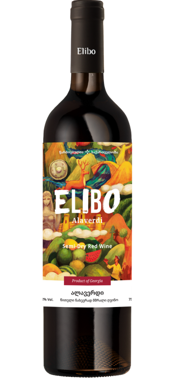 ELIBO ALAVERDI RED SEMI-DRY 0,75L