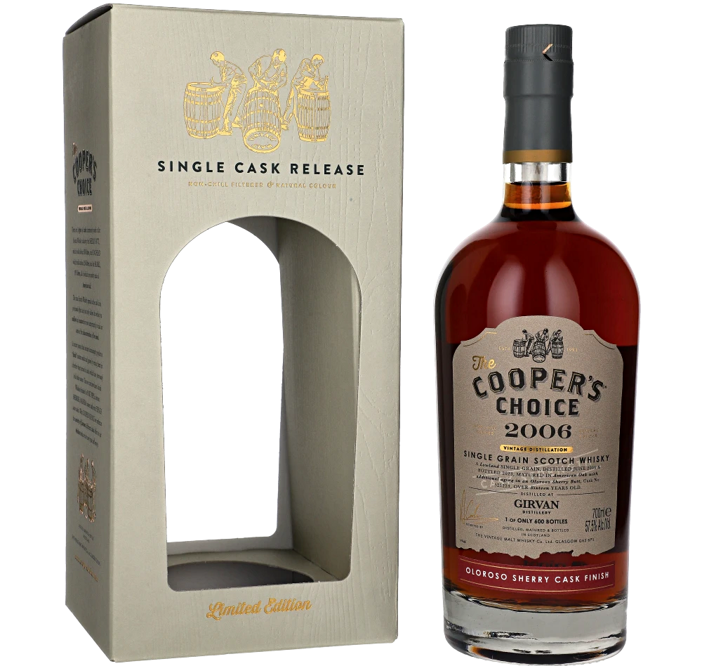 COOPER'S CHOICE GIRVAN 16-LETNI 2006 57,5% 0,70L