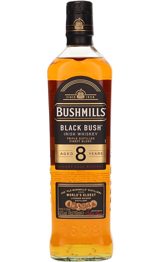 BUSHMILLS BLACK BUSH 8-LETNI 40% 0,70L