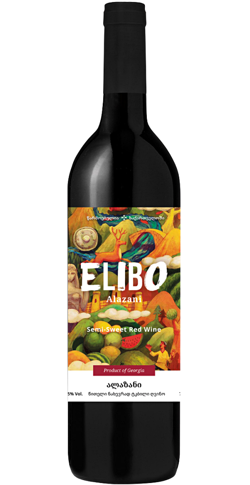ELIBO ALAZANI RED SEMI-SWEET 0,75L