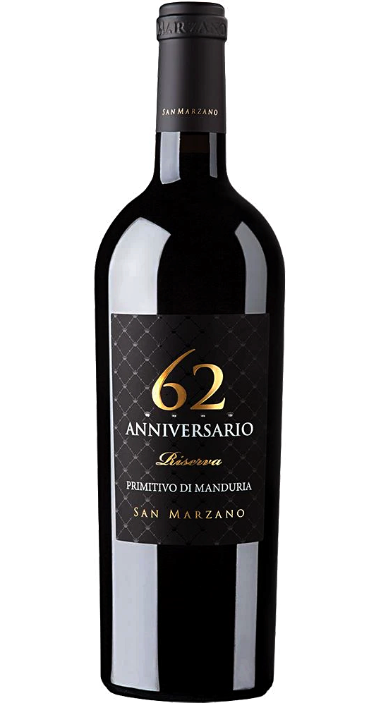 SAN MARZANO 62 ANNIVERSARIO RISERVA PRIMITIVO DI MANDURIA 0,75L