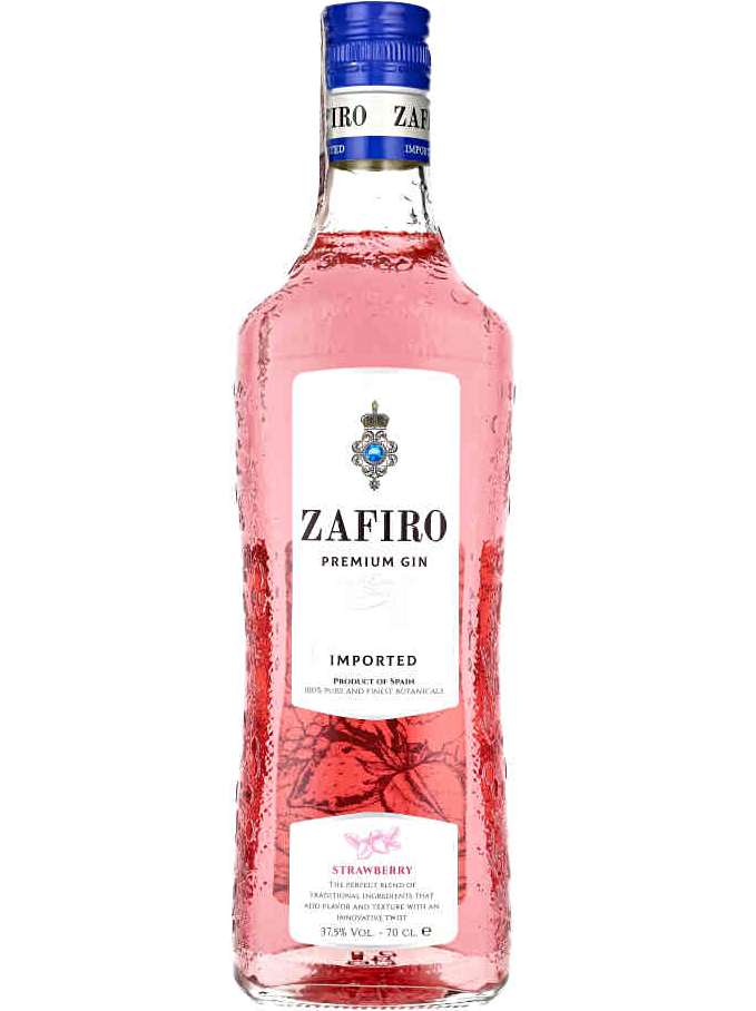 ZAFIRO STRAWBERRY GIN 37,5% 0,70L