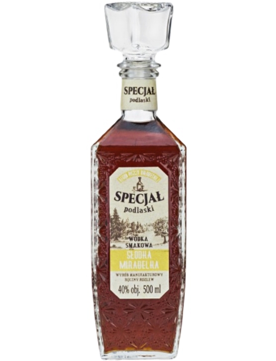 SPECJAŁ PODLASKI SŁODKA MIRABELKA 40% 0,50L