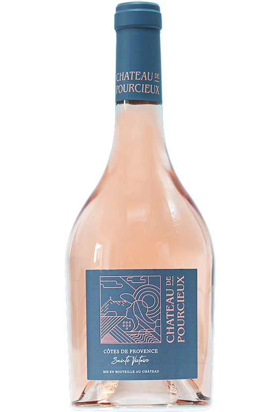 CHATEAU DE POURCIEUX ROSE 0,75L