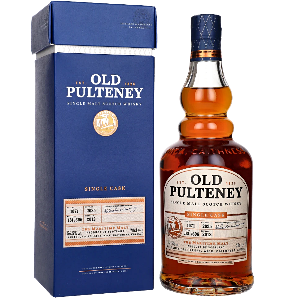 OLD PULTENEY SINGLE CASK 2012 54,5% 0,70L