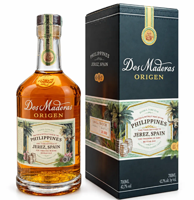 DOS MADERAS ORIGEN PHILIPPINES 42,7% 0,70L