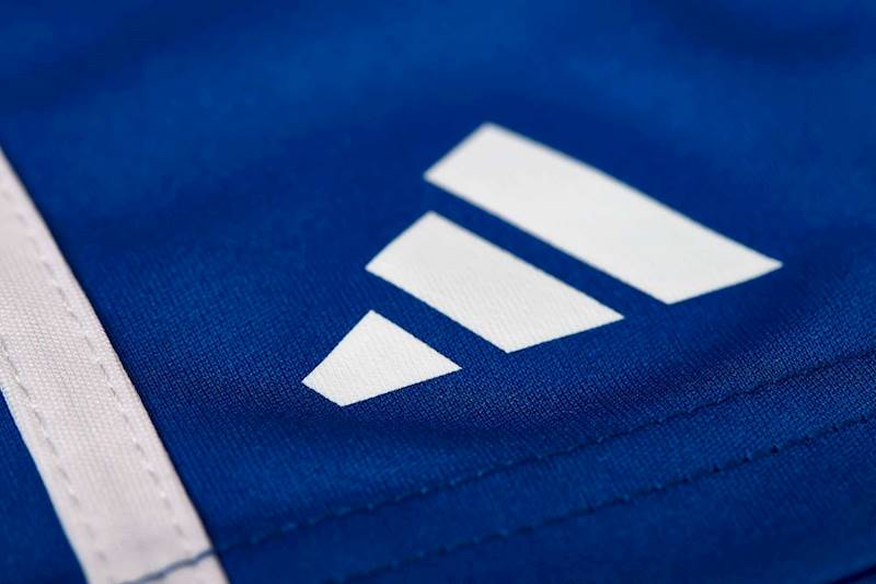 Szorty bokserskie Adidas Boxing Punch Line IBA Granatowy/Biały - Rozmiar: XL