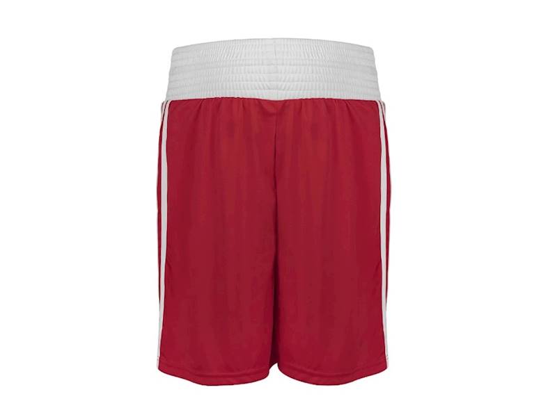 Szorty bokserskie Adidas Boxing Punch Line IBA Czerwony/Biały - Rozmiar: M