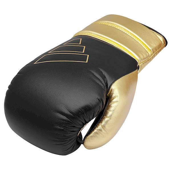 Adidas Hybrid 500 Czarny/Złoty - Waga: 12 OZRękawice bokserskie