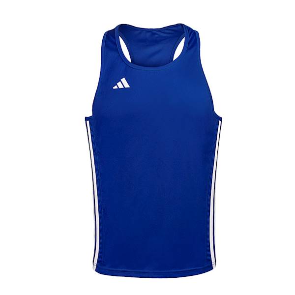 Koszulka bokserska Adidas IBA Granatowy/Biały • Rozmiar: XL