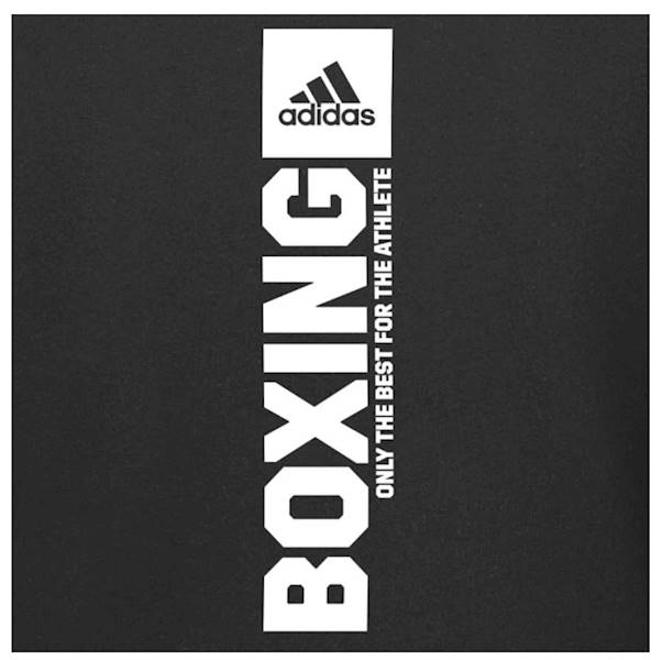 Koszulka Adidas Vertical Boxing Czarny/Biały • Rozmiar: XL