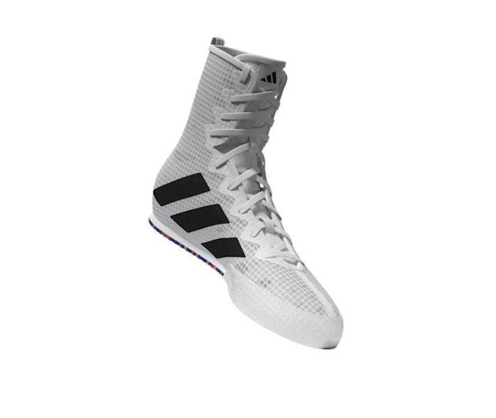 Buty bokserskie Adidas Box Hog 4 Biały/Czarny • Rozmiar: 42