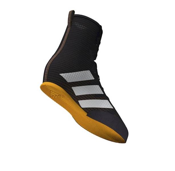 Buty bokserskie Adidas Box Hog 4 Czarny/Biały/Pomarańczowy • Rozmiar: 42