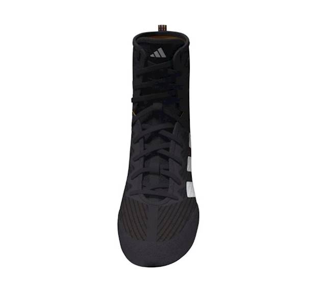 Buty bokserskie Adidas Box Hog 4 Czarny/Biały/Pomarańczowy • Rozmiar: 42