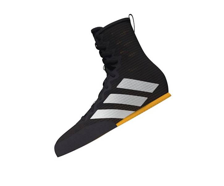 Buty bokserskie Adidas Box Hog 4 Czarny/Biały/Pomarańczowy • Rozmiar: 43